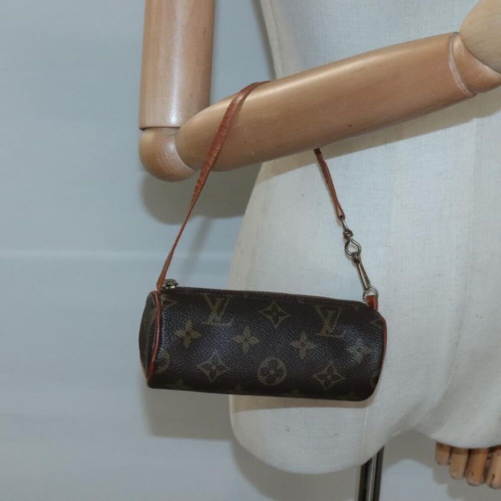 Louis Vuitton Mini Baby Papillon Brown Canvas Clutch Bag (Pre-Owned) - Picture 13 of 16